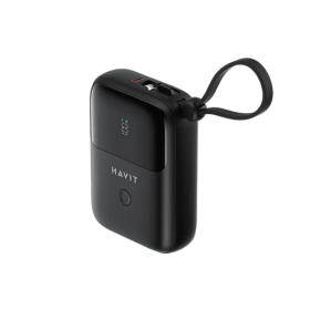 Havit  PB5215 Power Bank With Usb-C & Lightning Cable