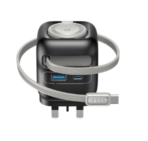 Havit  UC250 35W GaN Travel Charger With Stretch Cable